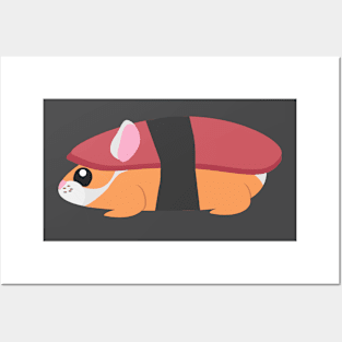 Sushi Hamster Posters and Art